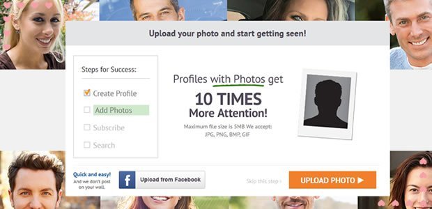 upload a profile photo