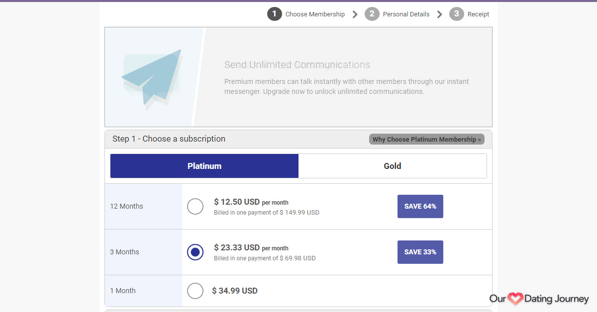 AsianDating Platinum Membership AsianDating Platinum Membership