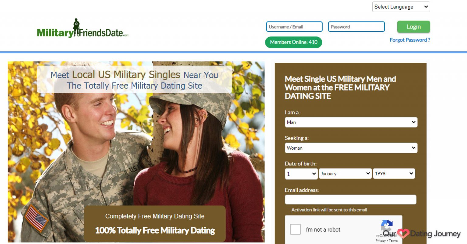 military online dating