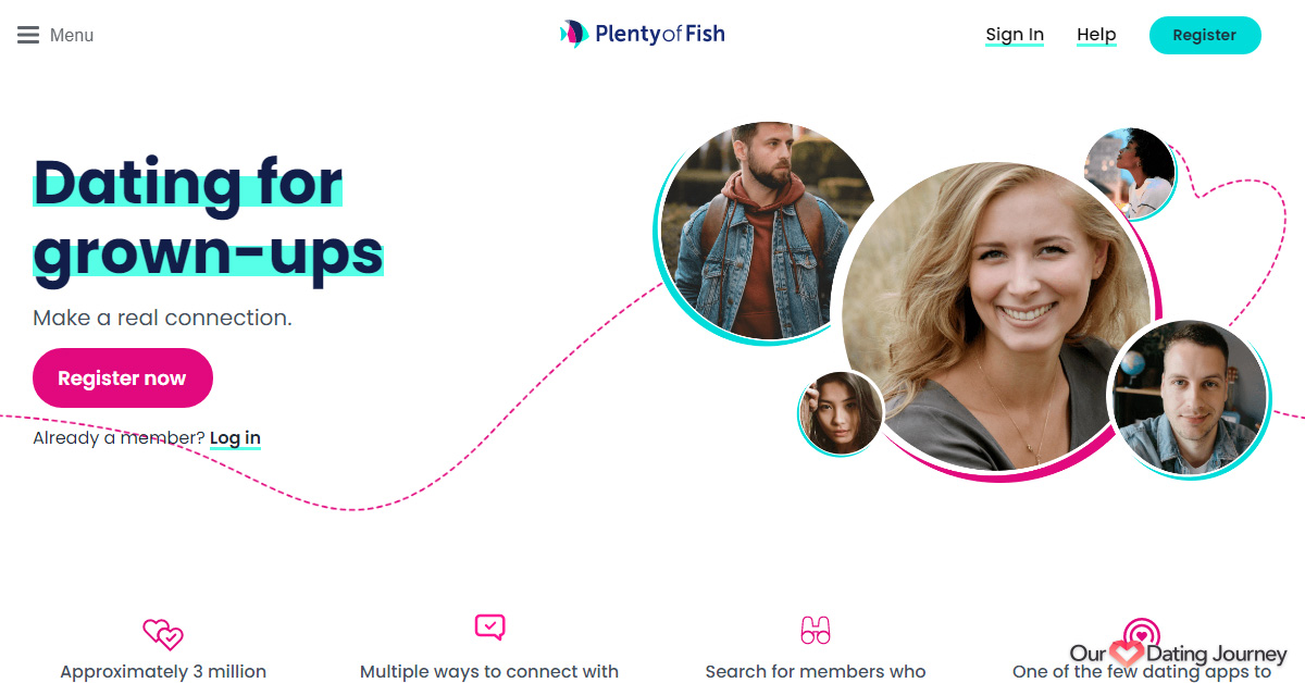 Plenty of Fish's Home