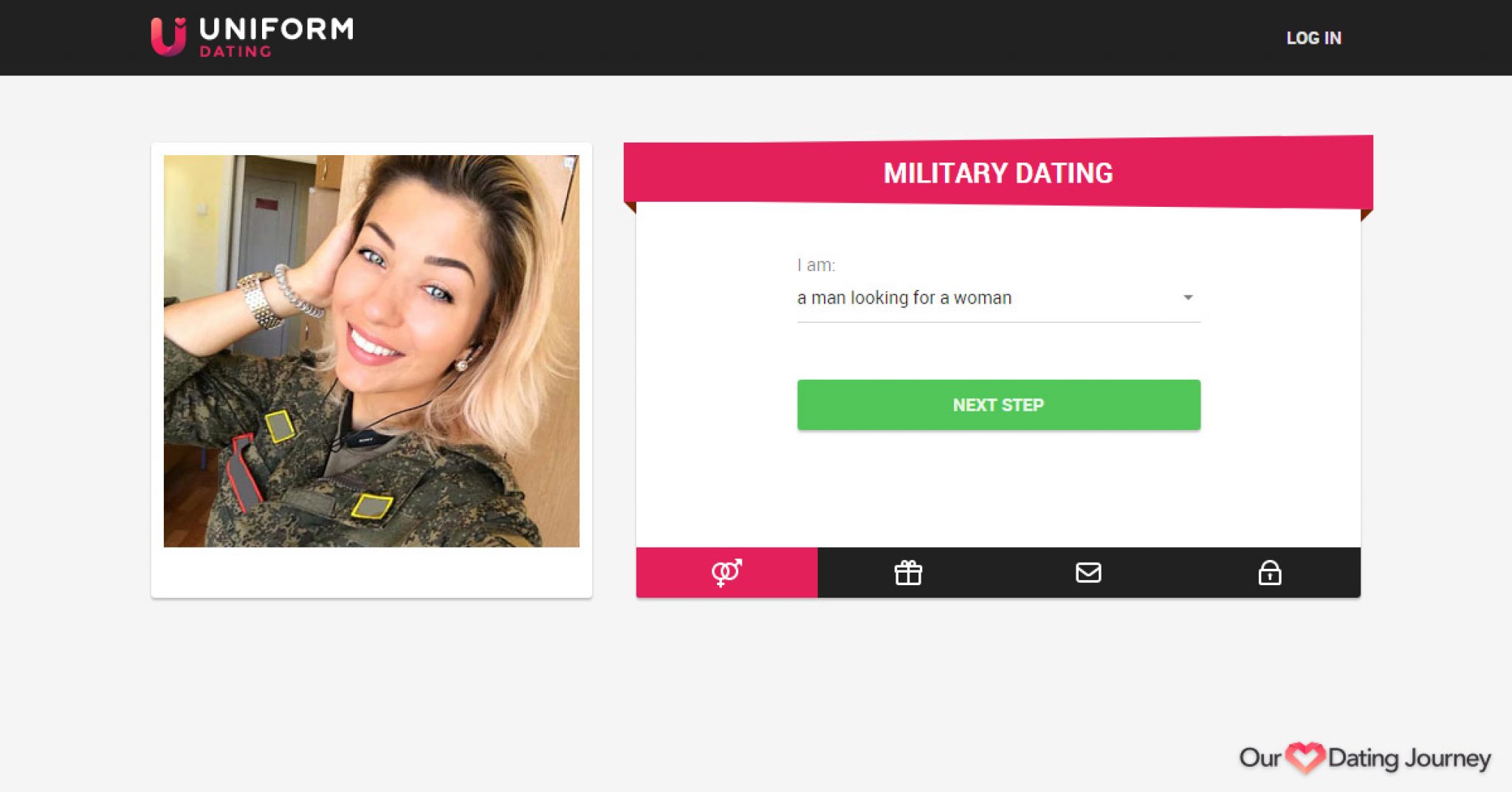 uniform dating free search