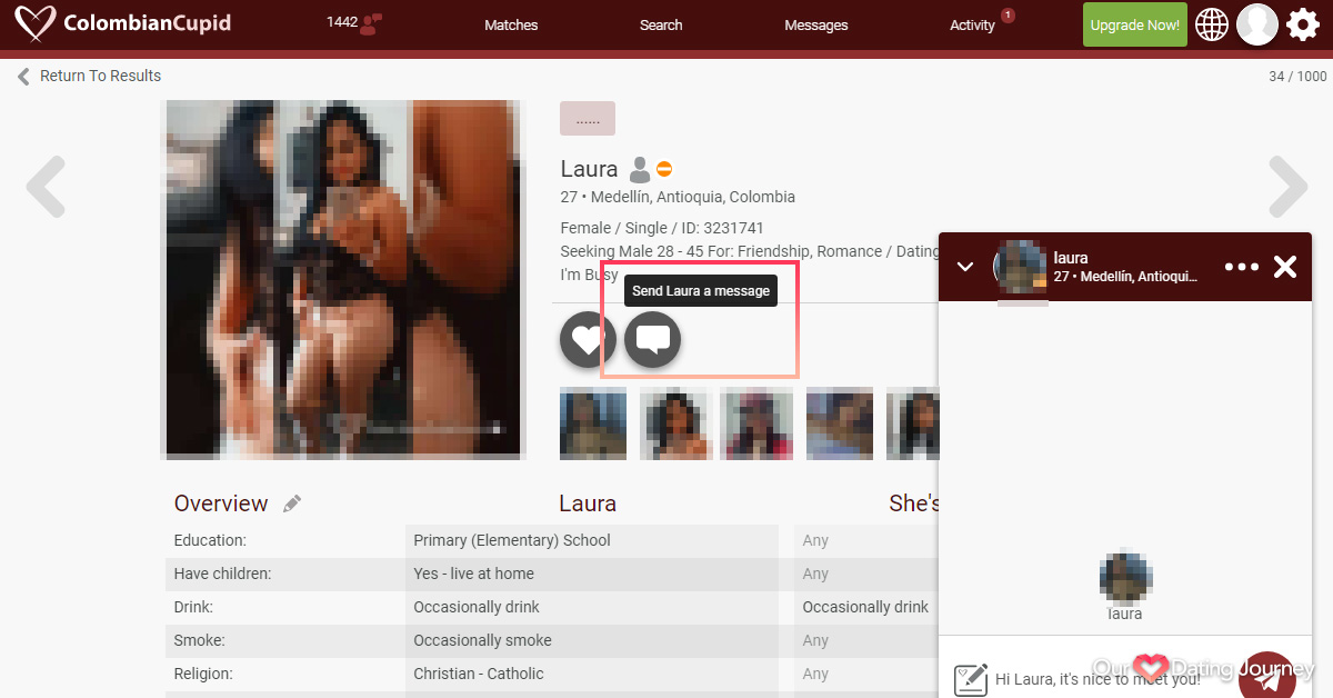 ColombianCupid Messaging ColombianCupid Messaging