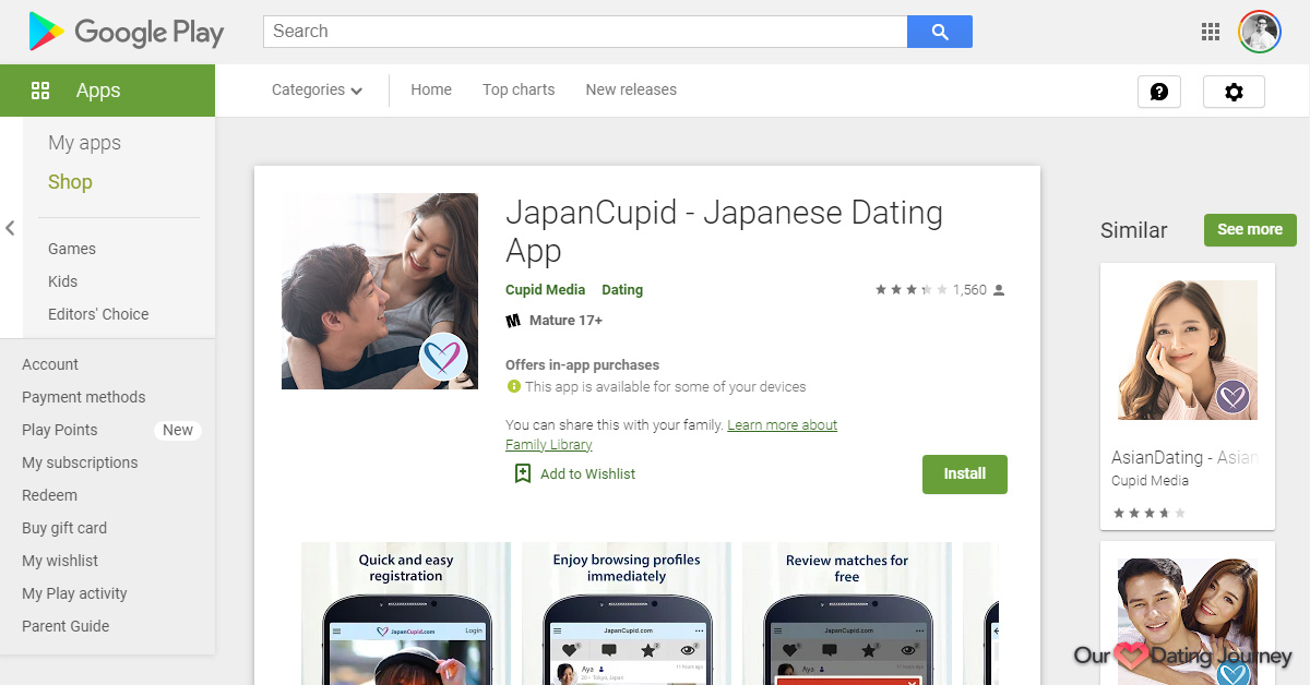 JapanCupid App