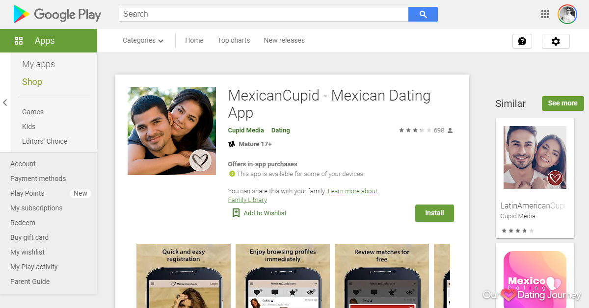 Mexican Cupid App
