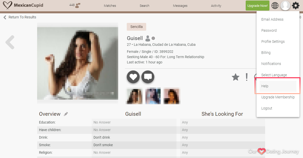 Mexican Cupid Help Section Mexican Cupid Help Section
