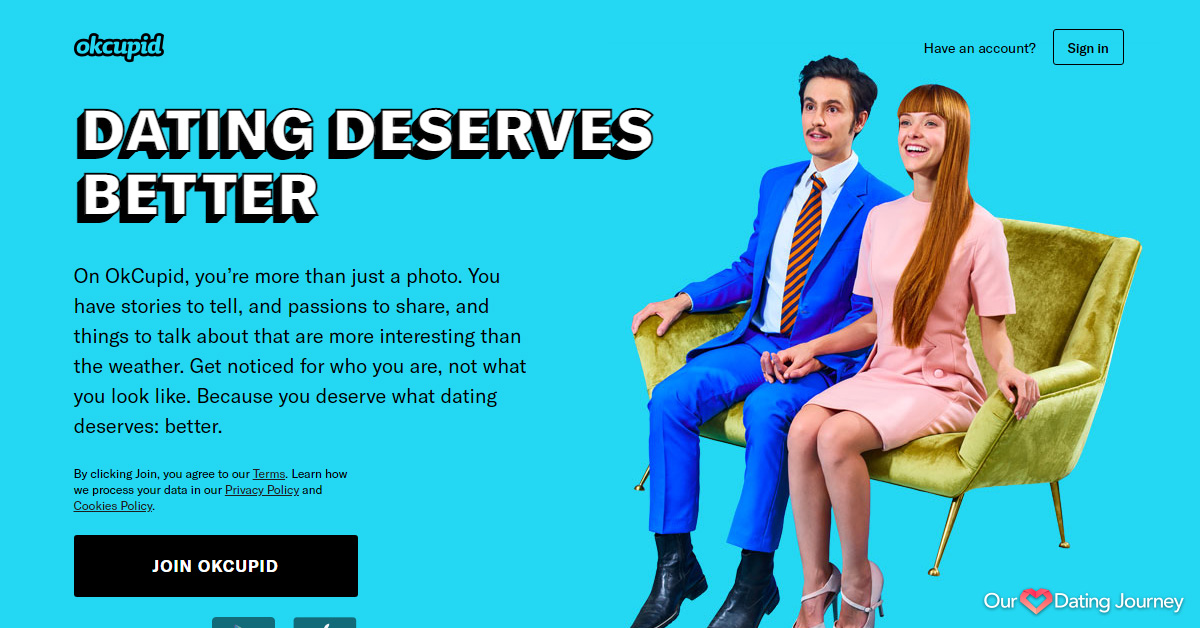 OkCupid Home Page OkCupid Home Page