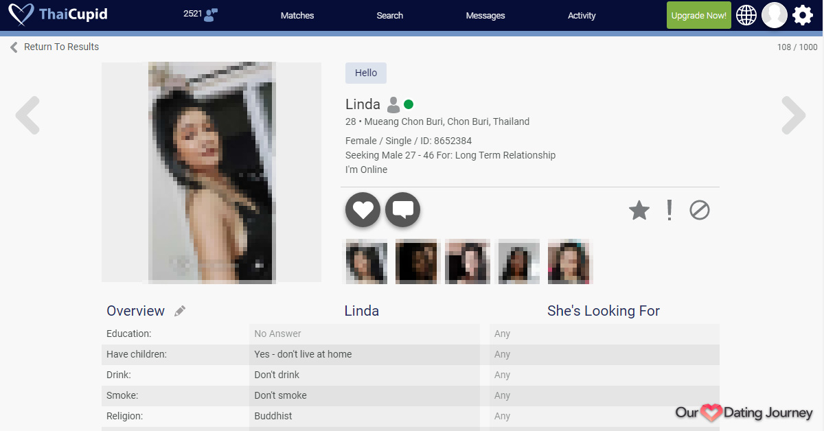ThaiCupid Woman Profile