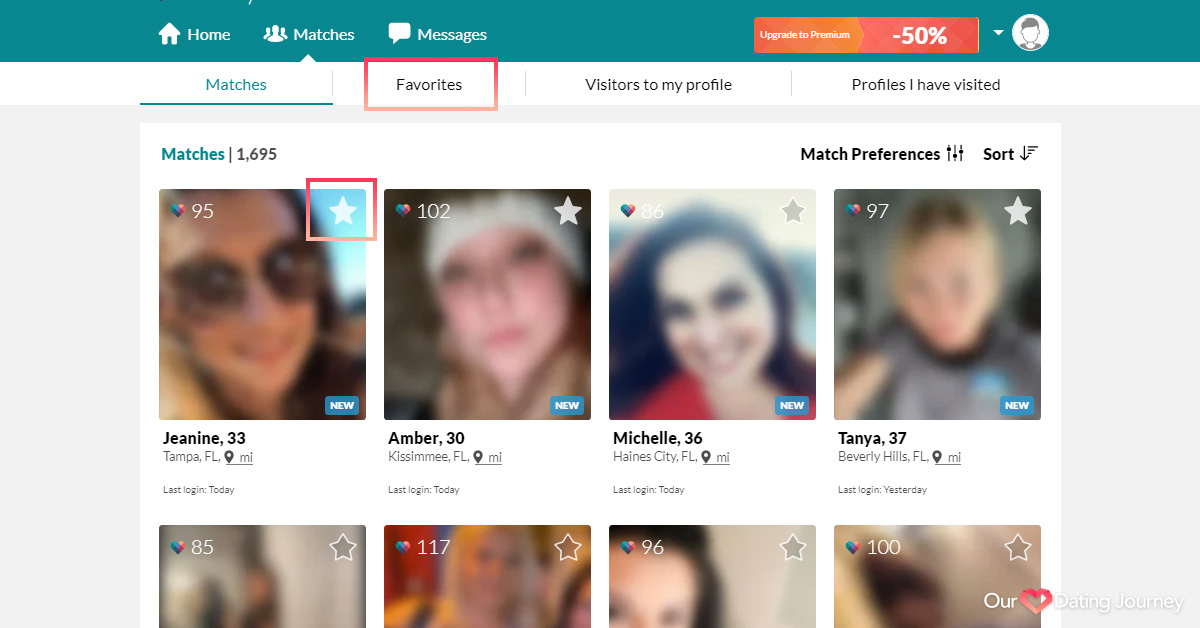 eharmony favorites eharmony favorites
