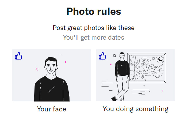 Photo rules do upload photos like these