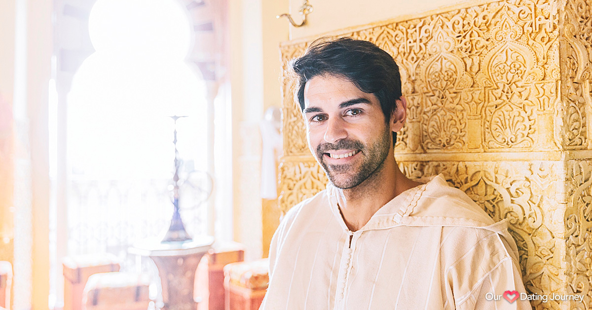 Portrait of a smiling Muslim man Portrait of a smiling Muslim man