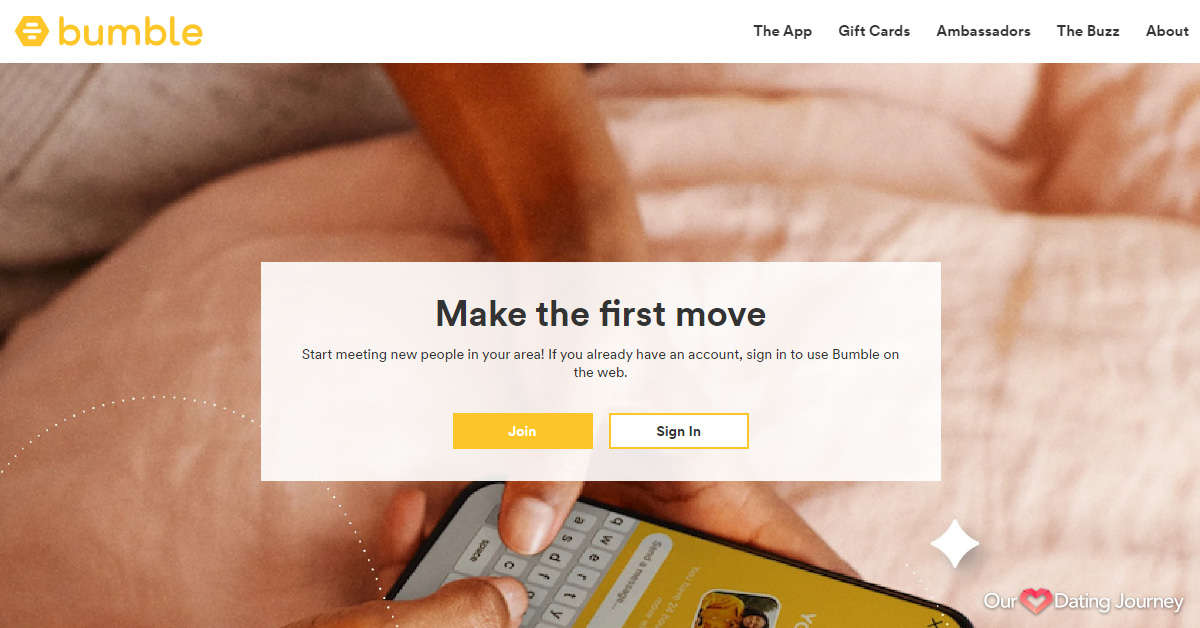 Bumble website