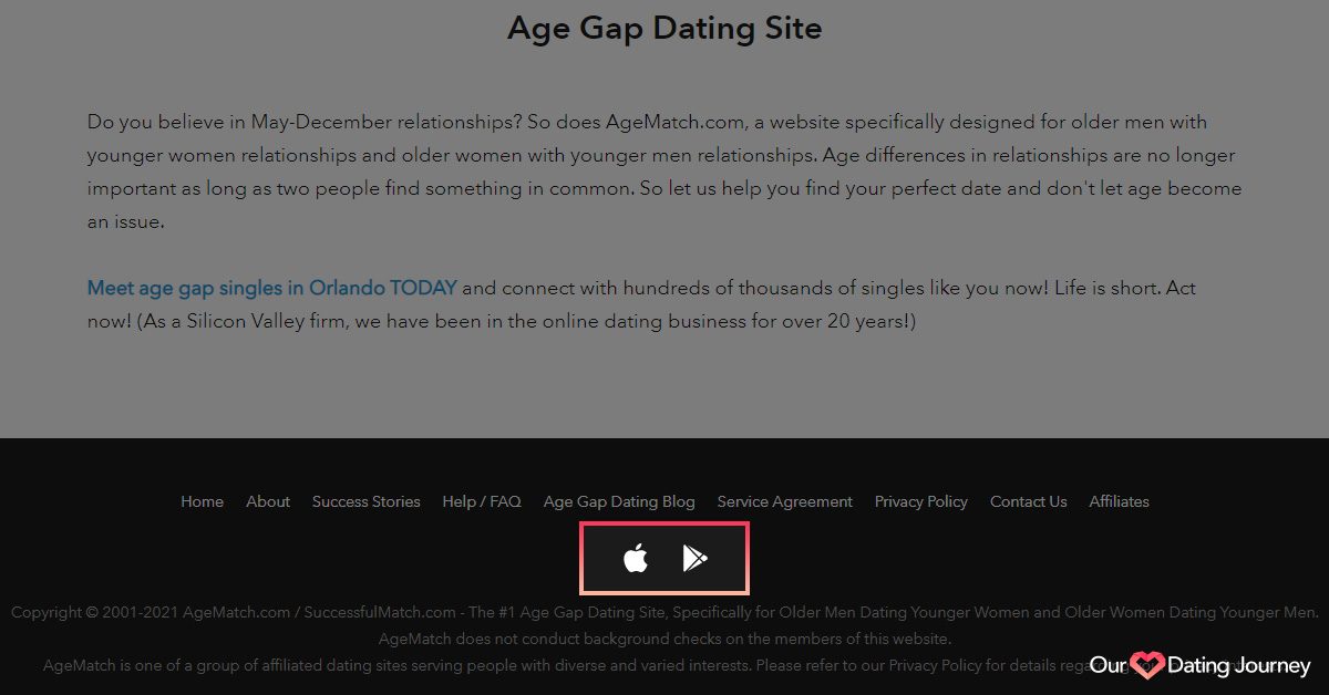 agematch download app links