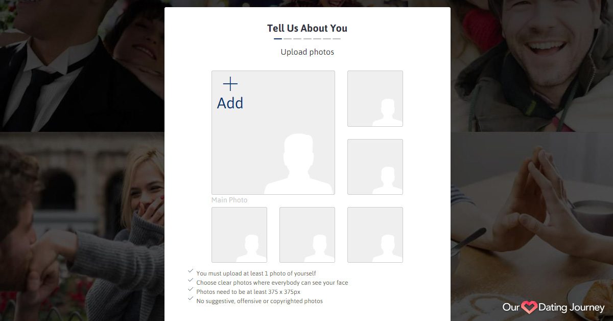 christian mingle account creation profile image upload